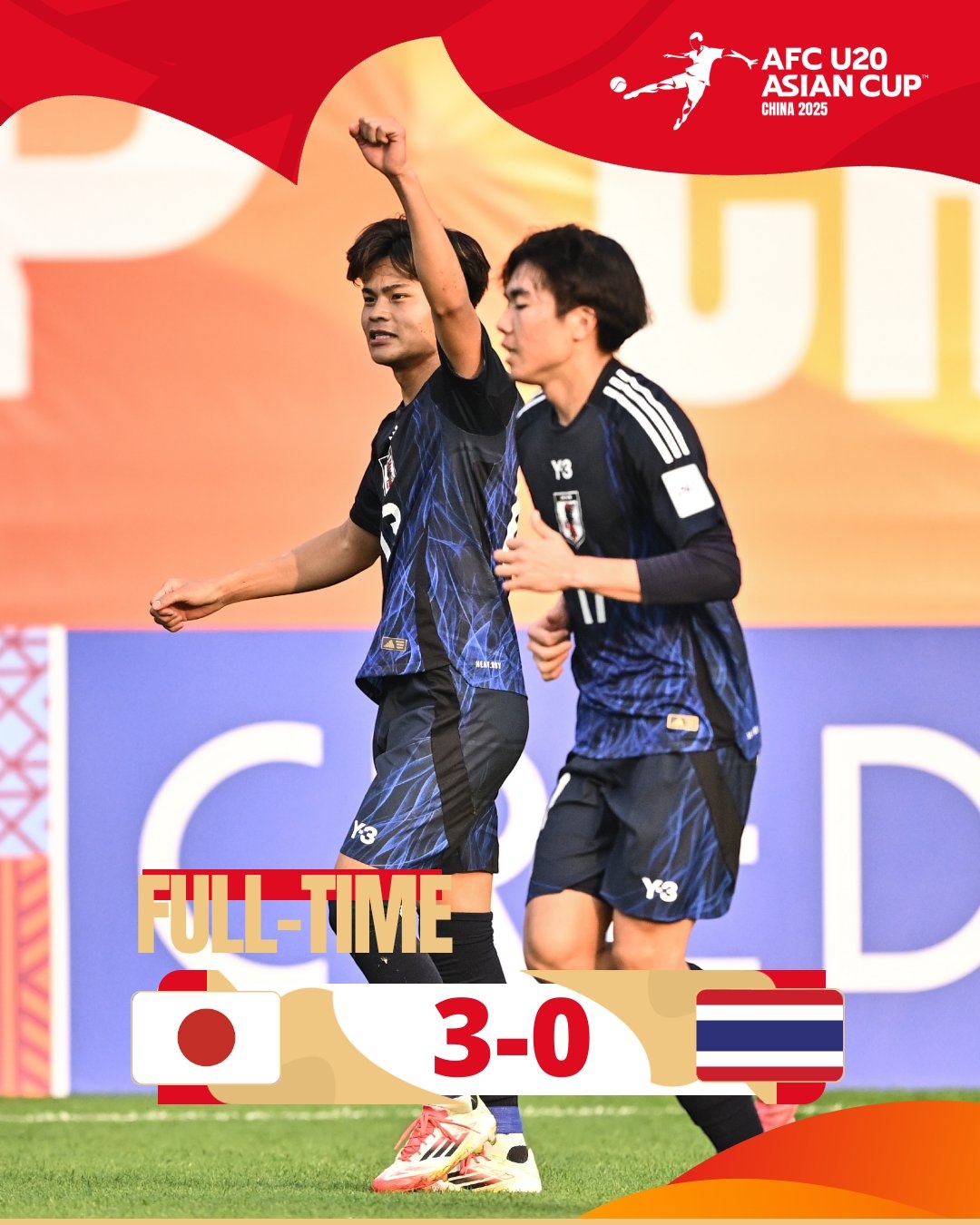  日本U20主帥賽后：雖然全取三分，但球隊(duì)各方面都有待提升