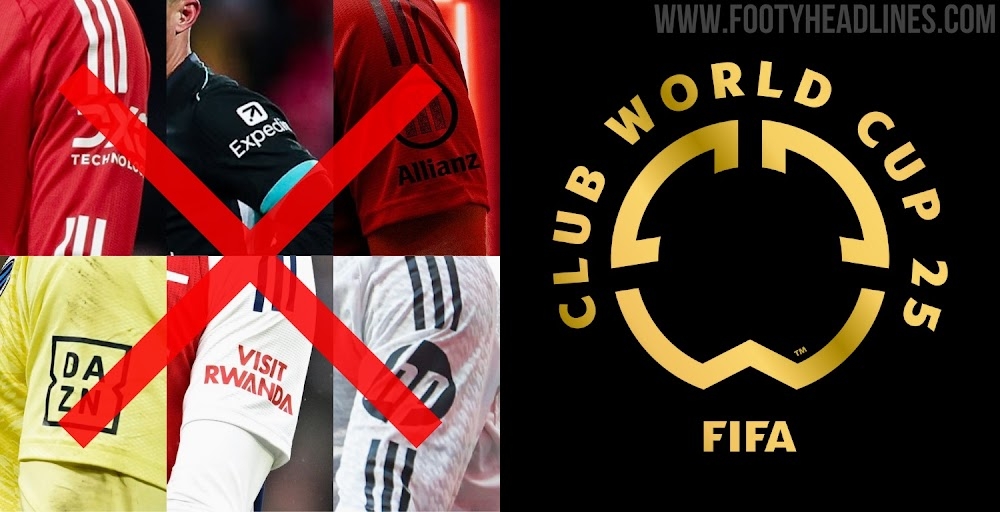  FIFA不允許世俱杯球隊(duì)有袖標(biāo)贊助，需貼上世俱杯徽標(biāo)