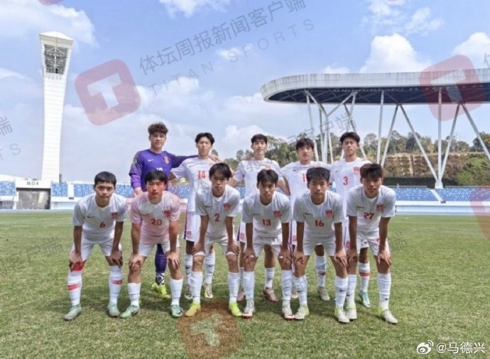  鄧捷夫、賈偉偉各入一球，U17國(guó)少0-2不敵07年齡段精英訓(xùn)練營(yíng)