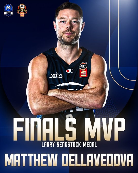  敗方MVP！NBL總決賽落下大幕 前騎士后衛(wèi)德拉維多瓦斬獲總決賽MVP
