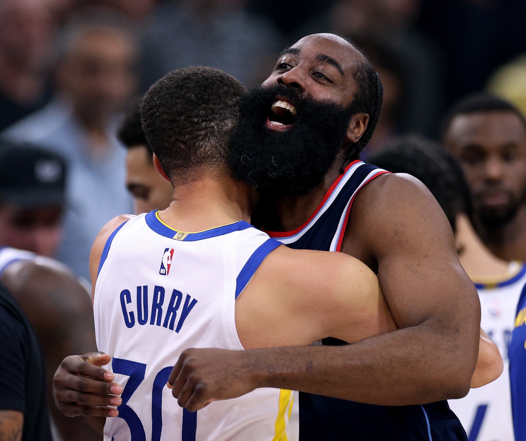  諸神黃昏！庫(kù)里哈登先后50+ NBA歷史首次兩名35歲以上球員轟50+！